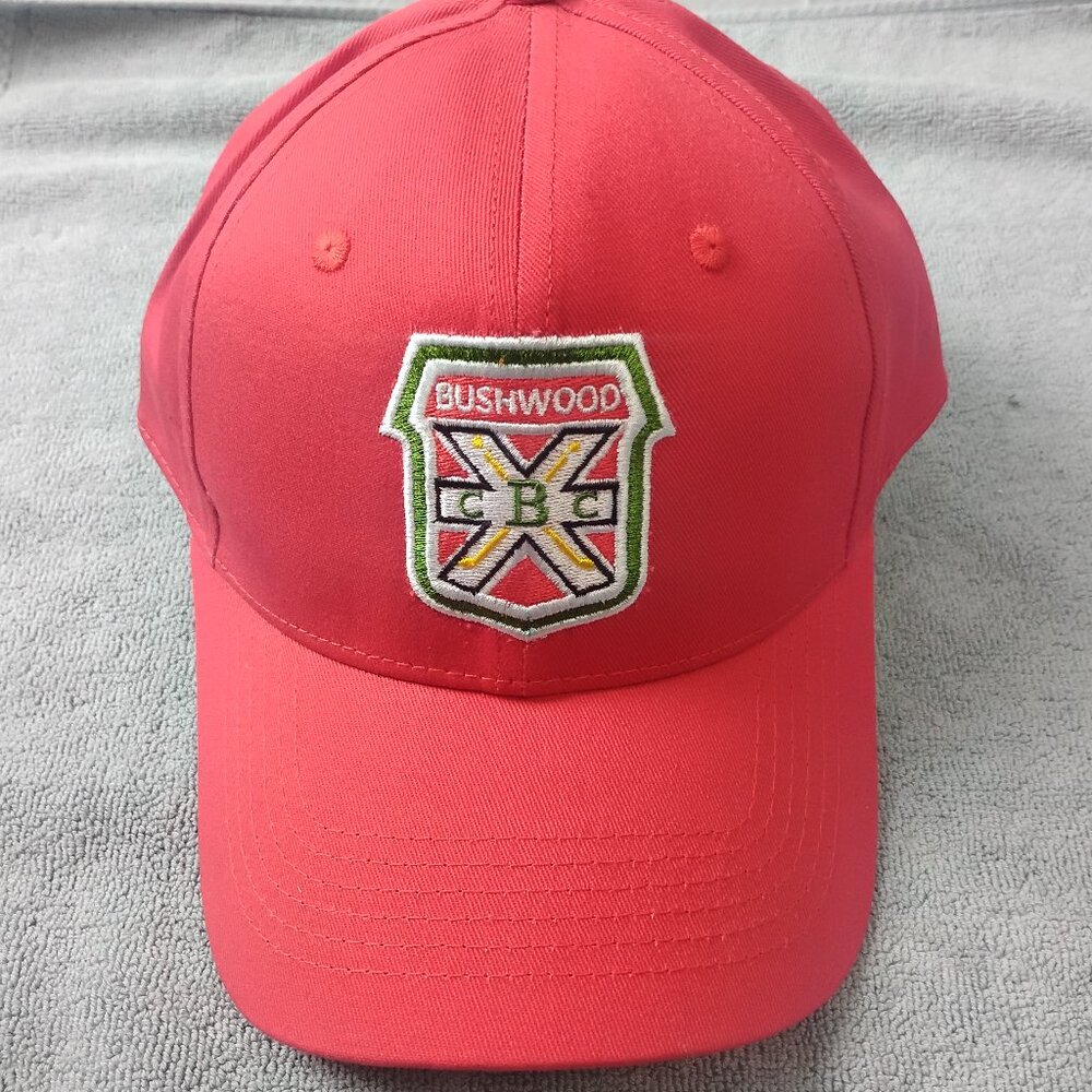 New Red Bushwood Country Club Hat, From the Movie Caddyshack